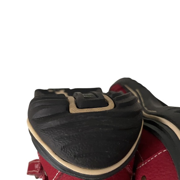 Jambu Spain Red Suede Strappy Walking Sandals Womens Size 8 - Picture 8 of 9